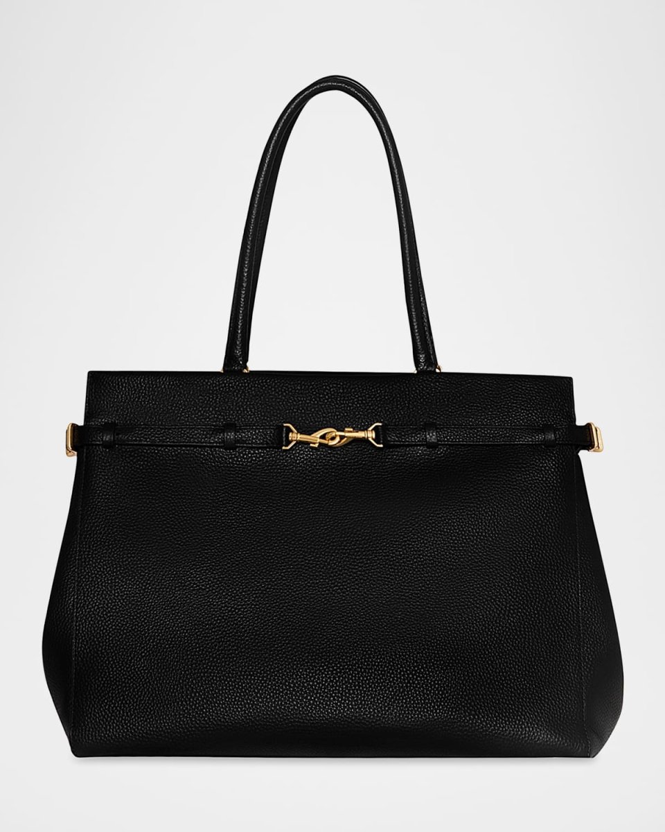 Insider Pebbled Leather Tote Bag